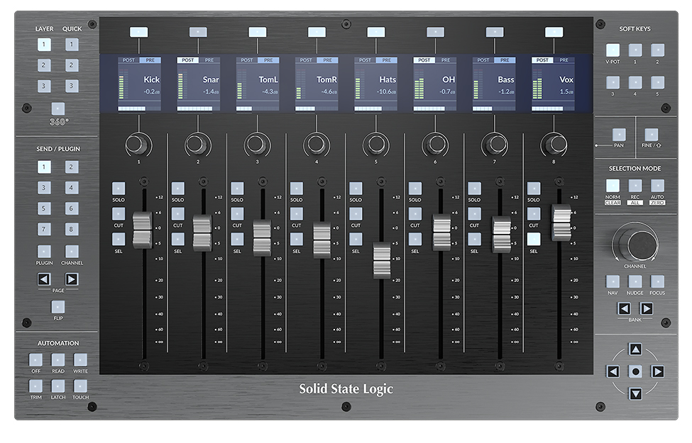 Which DAWs work with UF8 & UF1? – SSL Support